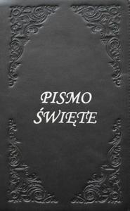 Biblia Tysiclecia - Pismo wite Starego i Nowego Testamentu oazowa czarna w skrzanym futerale z paginatorami - 2869417670