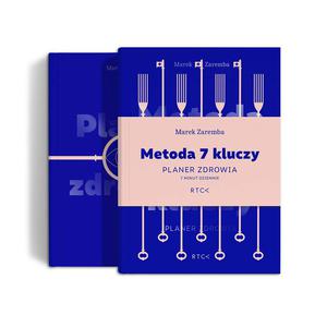 Metoda 7 kluczy Planer zdrowia Marek Zaremba - 2869418087