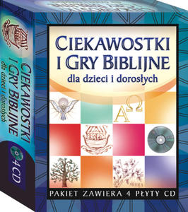 4xCD Pakiet Ciekawostki i gry biblijne dla dzieci i dorosych - 2832212035