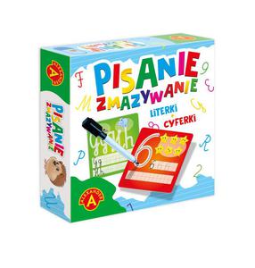 Pisanie i zmazywanie Literki Cyferki Alexander mikro - 2869419037