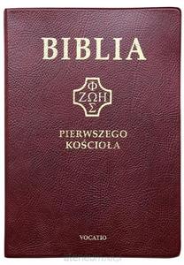 Biblia pierwszego Kocioa Bordowa Pozacane brzegi - 2870844849