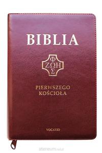 Biblia pierwszego Kocioa burgundowa paginatory - 2872829655