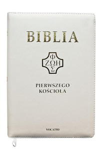 Biblia pierwszego Kocioa biaa z paginatorami i suwakiem - 2872829656