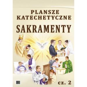 Plansze katechetyczne cz 2 Sakramenty - 2873558989