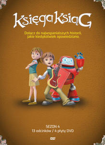 Ksiga Ksig dubbing sezon 4 Zestaw zawiera 13 odcinkw 4 pyty DVD - 2874591341