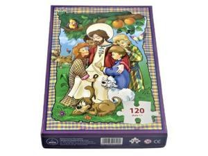 Jezus wrd dzieci Puzzle 120 elementw - 2874591347