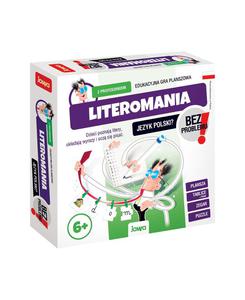 Literomania z Profesorkiem Edukacyjna gra planszowa - 2876362078