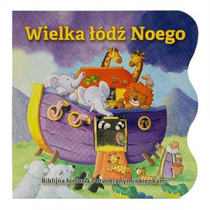 Wielka d Noego Biblijna historia z otwieranymi okienkami - 2876362101