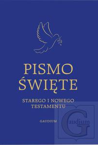 Pismo wite Starego i Nowego Testamentu Granatowa oprawa - 2877977860