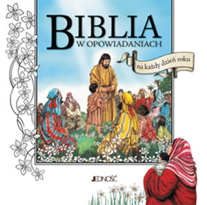 Biblia w opowiadaniach na kady dzie roku ETUI Prezent Komunia - 2832212789