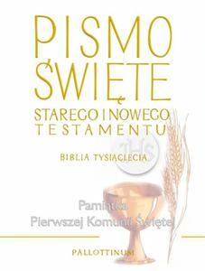 Biblia Tysiclecia Stary i Nowy Testament Prezent na komuni wit