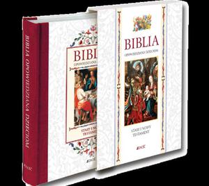 Biblia opowiedziana dzieciom Stary i Nowy Testament (jednotomowa, w etui) - 2832213900