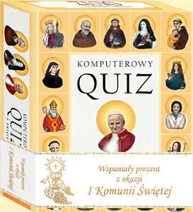 Komputerowy Quiz o witych z obwolut I Komunia w. - 2832215177