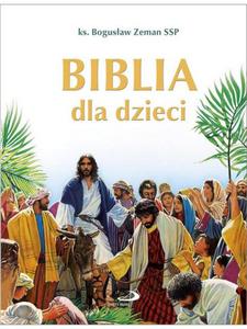 Biblia dla dzieci Prezent na I Komuni w. Ks. Bogusaw Zeman SSP - 2832212195