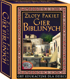 4xCD/DVD Zoty Pakiet Gier Biblijnych - 2832212220