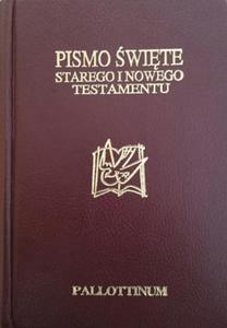 Biblia Tysiclecia Pismo wite Starego i Nowego Testamentu (Biblia pielgrzyma z wklejk na opisy pielgrzymek) - 2869412956