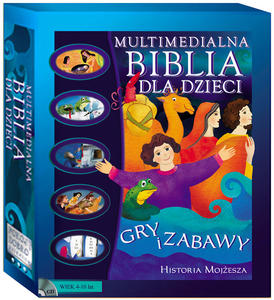 Multimedialna Biblia dla Dzieci. Historia Mojesza - 2832211991