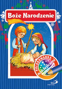 Kolorowanka z naklejkami Boe Narodzenie - 2869413497