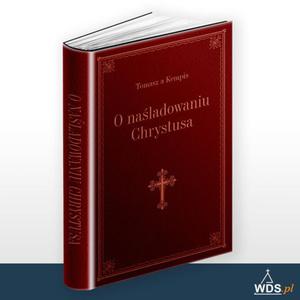 O naladowaniu Chrystusa Tomasz  Kempis Bordowy ze zoceniami - pamitka Bierzmowania - 2869414040