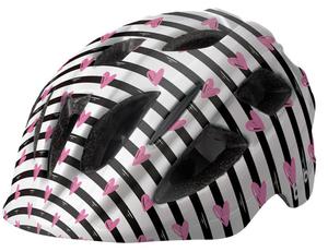 Kask rowerowy dla dzieci Bobike Kids Plus S Pinky Zebra - 2873120410