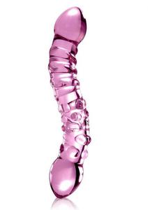 Dildo Szklane Waginalno-Analne Icicles No. 55 Rowy - 2858304252