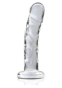 Szklane Dildo Icicles No. 62 Penis Przeroczysty - 2858304266