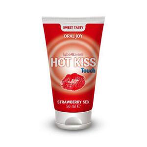 el Hot Kiss Touch Oralny Truskawkowy 50ml - 2874255092