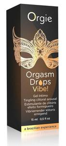 el Stymulujcy echtaczk Orgie Orgasm Drops Vibe Peach Flavor 15 ml - 2871504329