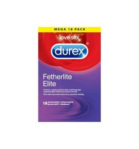 Prezerwatywy Durex Fetherlite Elite (1 op. / 18 szt.) - 2877670003