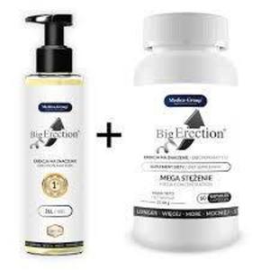 Mega Zestaw na Erekcj BigErection 60tab. + el BigErection 150ml - 2877670067