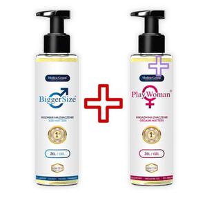 Zestaw dla Par el BiggerSize 150ml + el PlayWoman 150ml - 2877670073