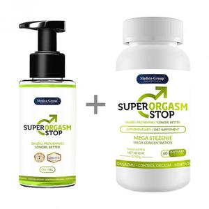 Zestaw na Super Orgasm Stop 60 kaps. + el 150ml - 2877670081