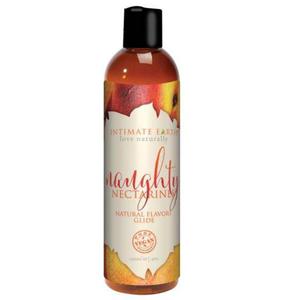 el Intimate Earth Naughty Nectarines Natural Flavors Glide 120ml - 2877670220