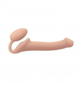 Strap-on-me Silikonowy Strap on Gitki M Dildo Cielisty - 2877670285