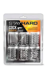 Nasadki na Penisa Stay Hard Cock Sleeve Komplet - 2873444588