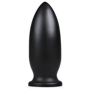 Super Grube Dildo Analne Yellow Dog Czarny - 2871339429