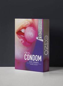 Prezerwatywy Oral Condom Ice Cream (1 op. / 3 szt.) - 2860796629