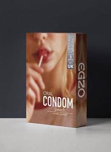 Prezerwatywy Oral Condom Peach (1 op. / 3 szt.) - 2868368103