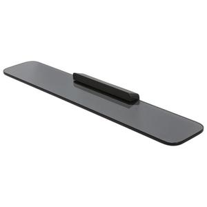 GEESA SHIFT BRUSHED METAL BLACK COLLECTION Pka 60 cm Brushed metal black with smoked glass - 2866780708