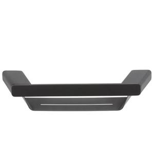 GEESA SHIFT BRUSHED METAL BLACK COLLECTION Koszyk pod prysznicBrushed metal black - 2866780714