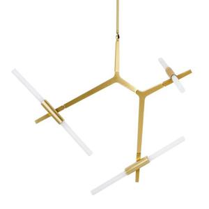 King Home Lampa wiszca CANDELABR 6 zota XCP8053-6.GOLD - 2871169068