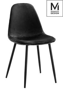 Modesto Design krzeso LUCY czarne- welur, metal PM069.BLACK.VELVET - 2868368421
