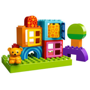 LEGO - Klocki LEGO DUPLO LEGO Ville 10553 - Kreatywny domek dla maluszka - 10553 - 2828044658