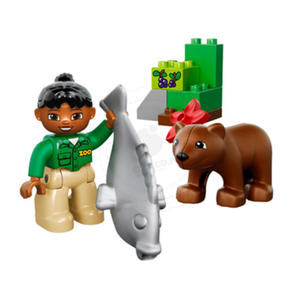 LEGO - Klocki LEGO DUPLO LEGO Ville 10576 - Opiekunka w ZOO - 10576 - 2828044719