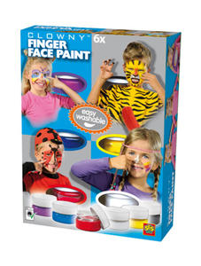 SES Creative - zabawki kreatywne, zabawki plastyczne, zestawy do malowania i modelowania, zabawki edukacyjne - Kremowe farby do malowania twarzy - 09611 - 2828044779
