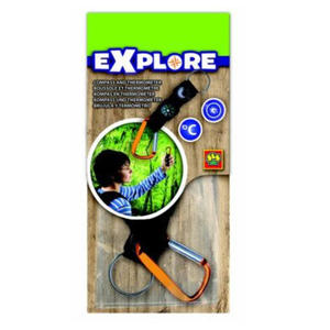SES Creative - zabawki kreatywne, zabawki plastyczne, zestawy do malowania i modelowania, zabawki edukacyjne - Kompas i termometr dla podróznika - explore - 25059 - 2828044734
