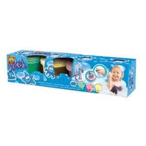 SES Creative - zabawki kreatywne, zabawki plastyczne, zestawy do malowania i modelowania, zabawki edukacyjne - Stempelki z farbami do malowania w kpieli - zabawy w wodzie - 13035 - 2828044828