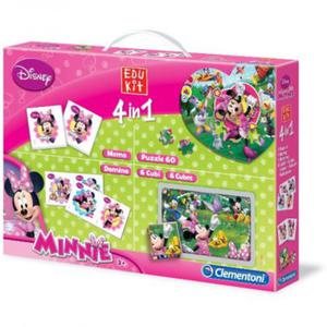 CLEMENTONI - CLEMENTONI Nowy Edukit 4w1 Myszka Minnie - CL-13777 - 2828044858