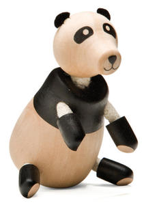 Anamalz - Figurka misia Panda - zabawki drewniane Anamalz - PA2010