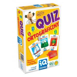 GRANNA - GRANNA IQ Gra Quiz Ortograficzny - 00147 - 2828044952